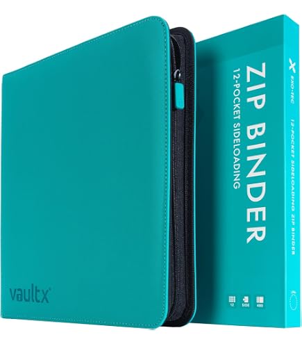 Amazon.com: Vault X 12 XL Pocket Zip Binder, 624 Cards, Exo-Tec